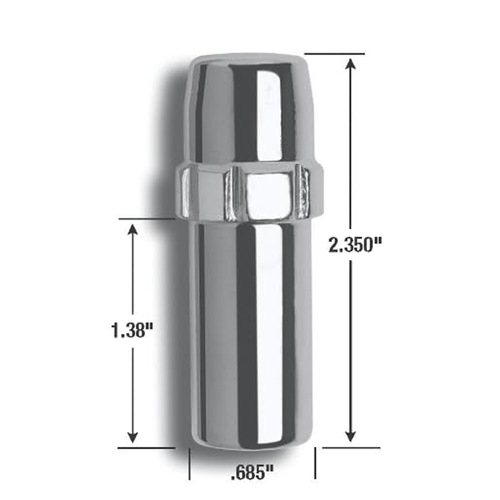 SYSTEM LOCK 5LUG 1/2 SST MAG CHR