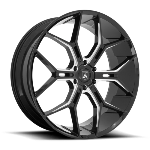 AB38 22X9.5 6X135 G-BLK MILL 38MM