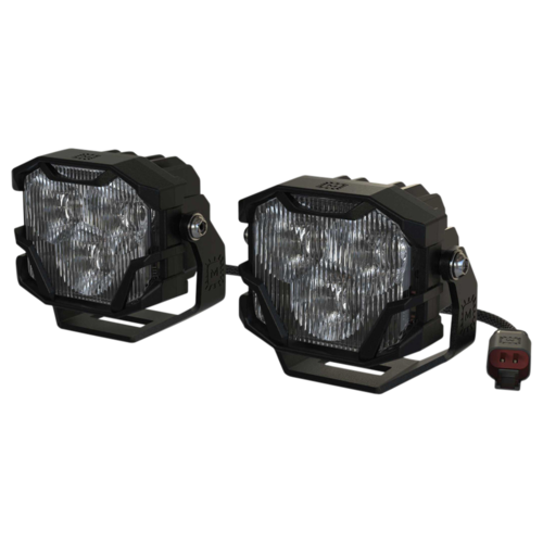 4B HXB LED PODS SAE WIDE/WHITE SET