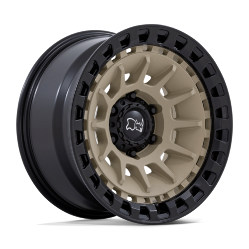 BR009 17X8.5 5X5.0 D-SAND M-BLK -10MM