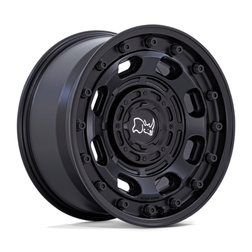 BR007 17X8 5X4.5/5.0 M-BLK 38MM