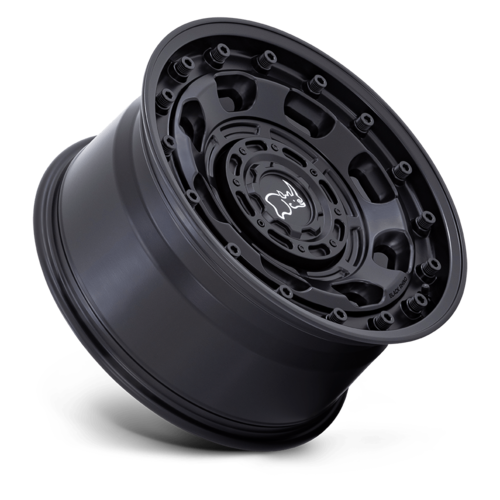 BR007 17X8 5X4.5/5.0 M-BLK 38MM