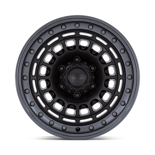 BR014 17X9 6X5.5 M-BLK-GNMTL 0MM