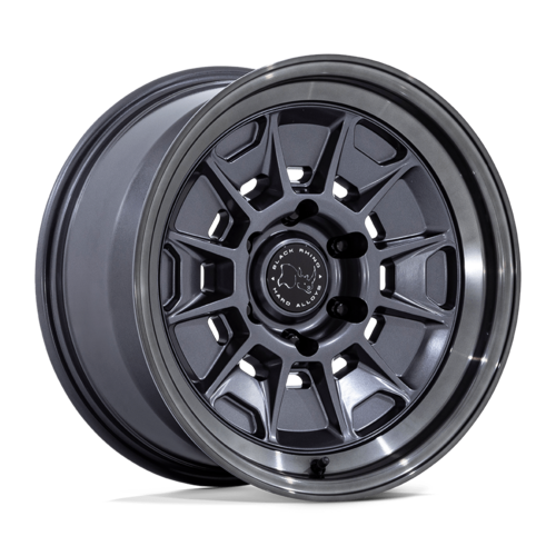 BR021 17X8.5 6X5.5 M-GNMTL GY-LP -10MM