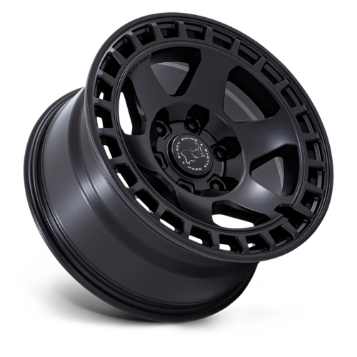 BR022 17X8.5 5X5.0 M-BLK 25MM