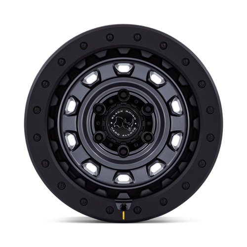 BR023 17X9 6X4.5 M-GNMTL M-BLK 12MM