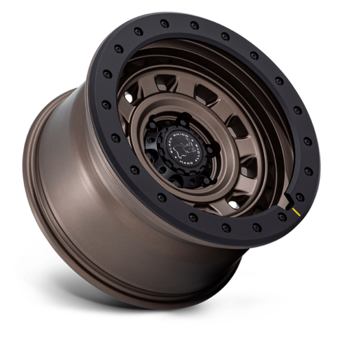 BR023 17X9 6X5.5 B-BRNZ M-BLK -12MM