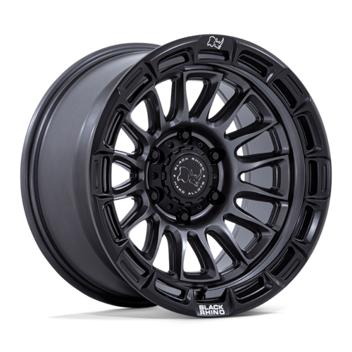 BR025 17X8.5 5X5.0 M-GNMTL M-BLK 10MM