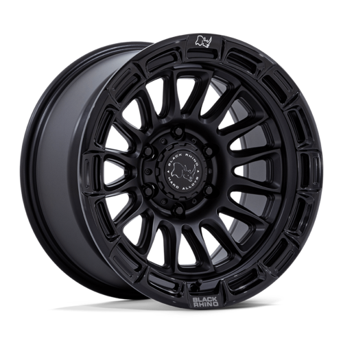 BR025 17X9 6X5.5 M-BLK G-BLK -12MM