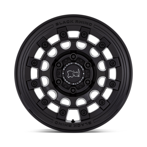 BR004 17X9 6X5.5 M-BLK -12MM