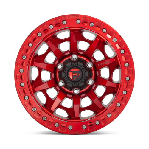 D113 17X9 5X5.0 GL-RED -15MM