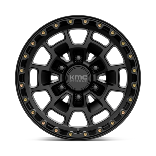 KM718 17X8.5 5X5.0 S-BLK 00MM