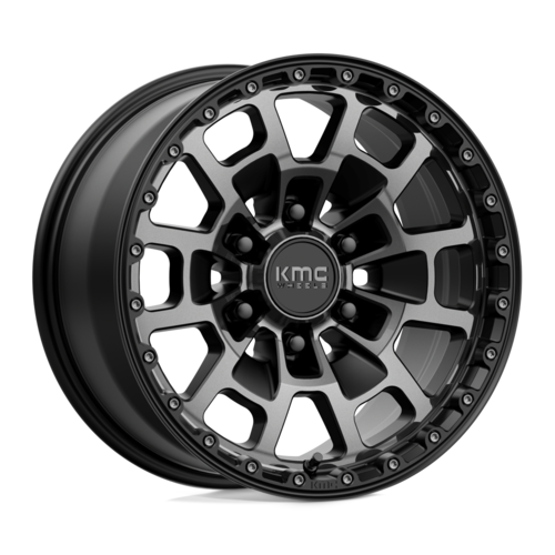 KM718 17X8.5 6X5.5 S-BLK GTCC 18MM