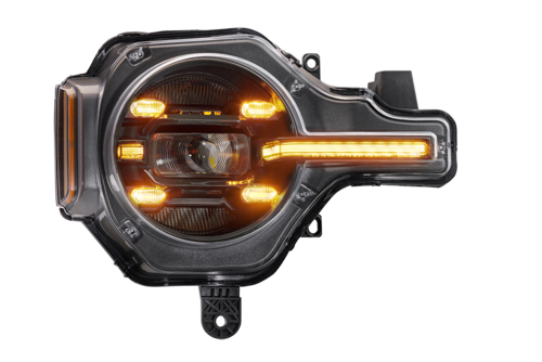 XB LED HEADS FORD BRONCO 21+ AMBER DRL