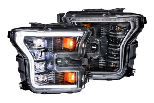 MM XB HEADS: F150 (15-17)(WHITE DRL)