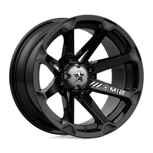 MA12 14X7 4X110 G-BLK -47MM