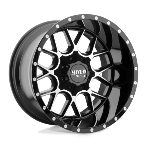 MO986 20X12 5X5.0/5.5 G-BLK MACH -44MM