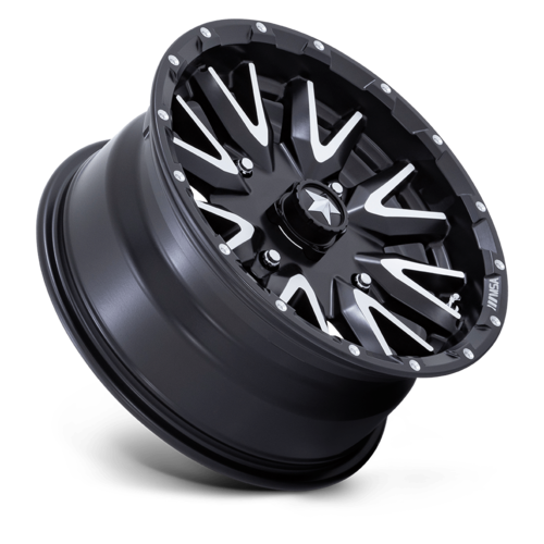 MA049 16X7 4X137 M-BLK MCH 10MM