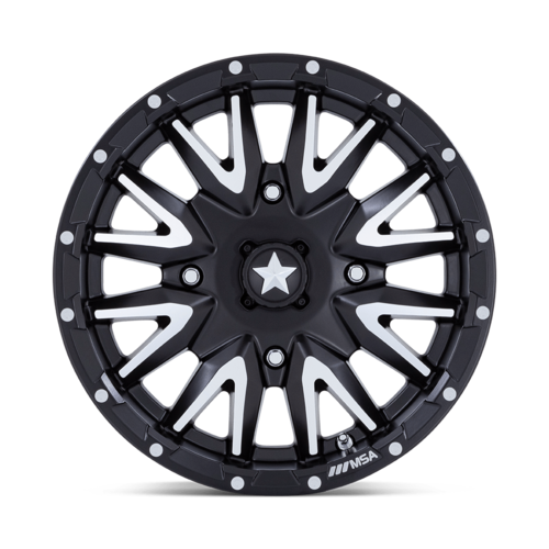 MA049 16X7 4X137 M-BLK MCH 10MM