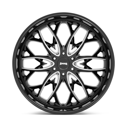 S263 22X9.5 6X135 G-BLK MILL 30MM