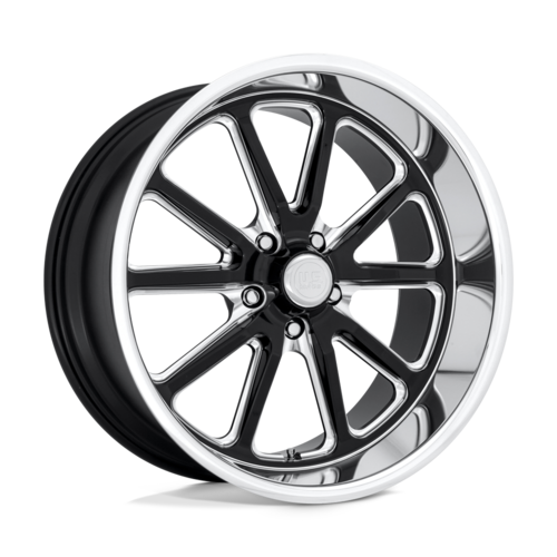 U117 18X8 5X4.75 GL-BLK-MIL 01MM