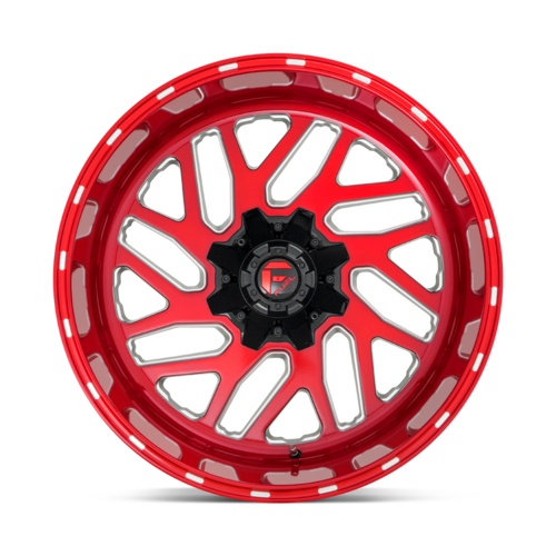 D691 22X12 6X135/5.5 BRSH-RED-MIL -44MM