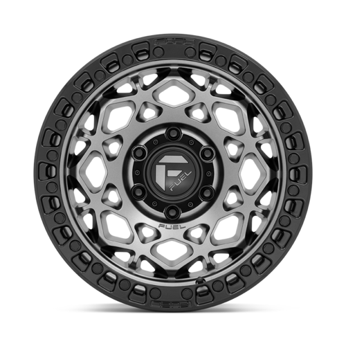 D784 17X9 5X5.0 GMTL M-BLK-RING -12MM