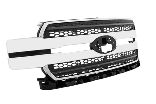 FORD F150 18-20 GRILLE CHROME WHT DRL