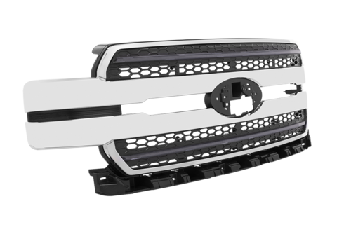 FORD F150 18-20 GRILLE CHROME AMB DRL